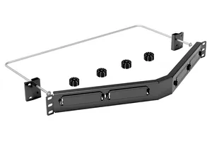 CommScope 760198614 | G2 1U Panel, angled, accepts four G2 data modules or 360DP panels