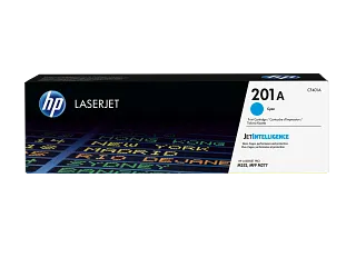 HP 201A Cyan Original LaserJet Toner Cartridge (CF401A) — HP product image