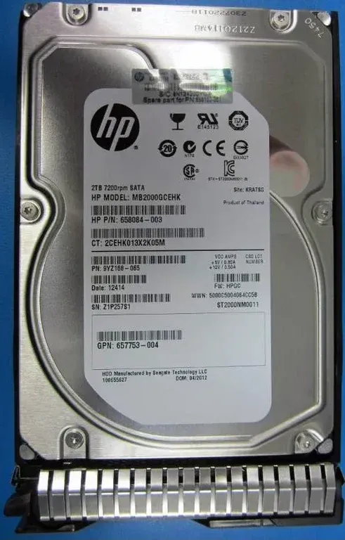 HPE MB2000GCEHK 2TB SAS Hard Drive