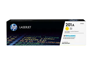 HP 201A Yellow Original LaserJet Toner Cartridge (CF402A) — HP product image