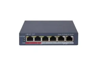 Hikvision DS-3E1106P-EI 4 Port Fast Ethernet Smart POE Switch