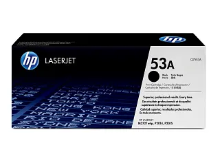 HP 53A Black Original LaserJet Toner Cartridge (Q7553A) — HP product image