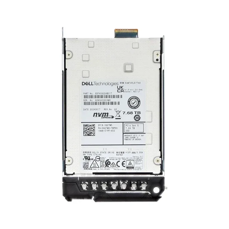 Dell G27W5 7.68TB NVMe SSD
