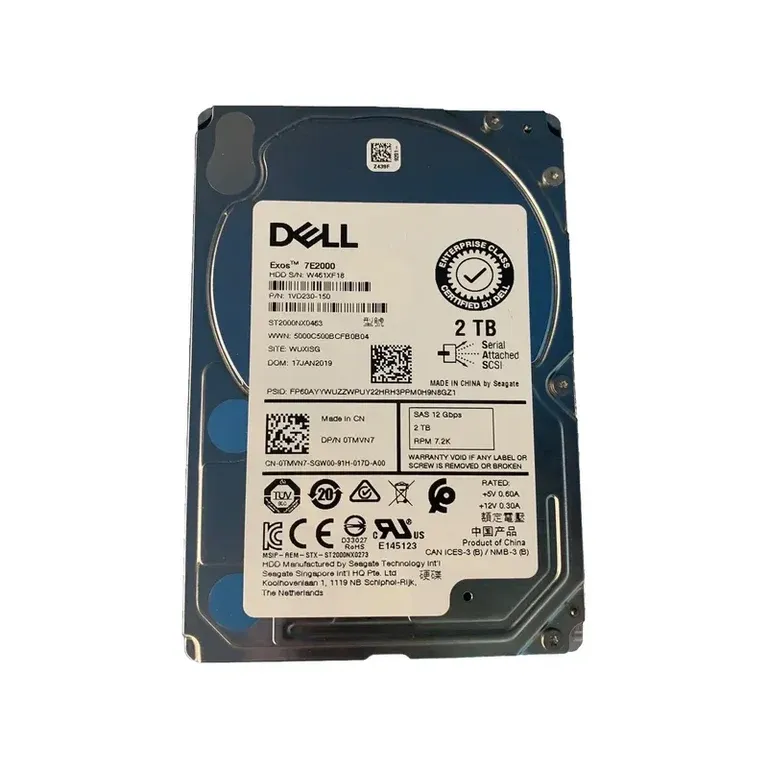 Dell TMVN7 2TB SAS Hard Drive