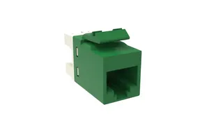 CommScope 1375191-GN | SL-Series Modular Jack, RJ45, Cat5e Unshielded, Green