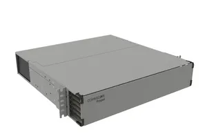 CommScope 760252003 | Propel 2RU sliding tray fiber panel, accepts Propel ULL modules or adapter packs, providing up to 144 duplex LC ports, 144 MPO ports or 288 SN ports (576f)