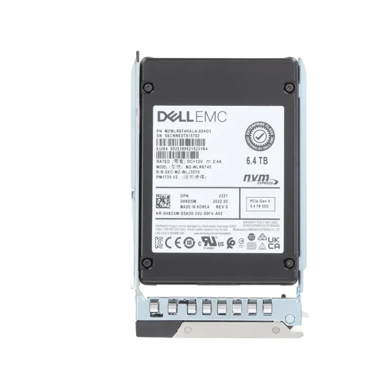 Dell H8D5M 6.4TB NVMe SSD