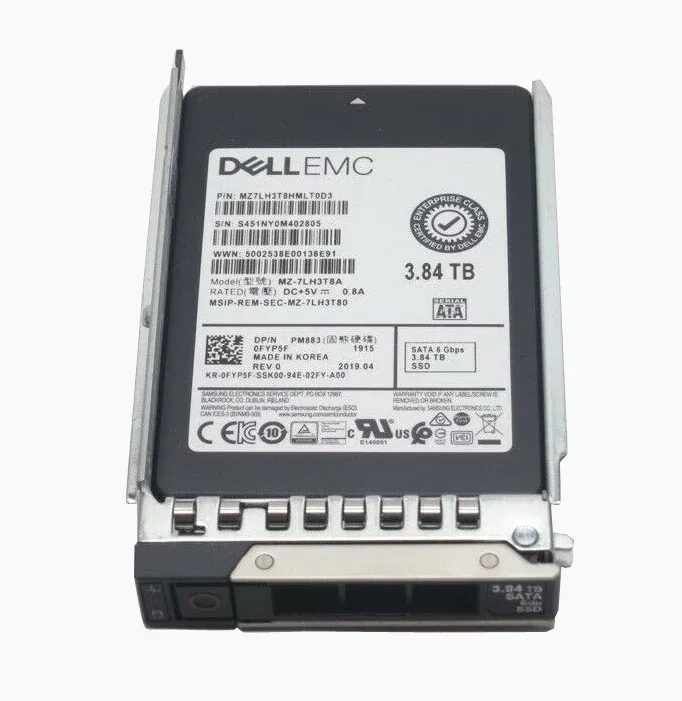 Dell FYP5F 3.84TB SATA SSD