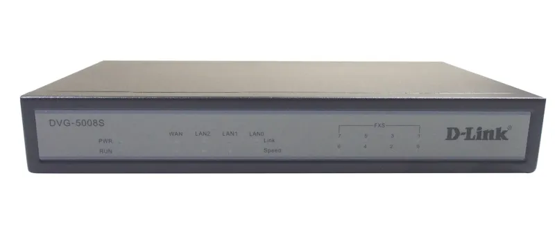 D-Link 8-PORT VOIP STATION GATEWAY DVG-5008S product image
