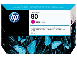 HP 80 350-ml Magenta DesignJet Ink Cartridge (C4847A) — HP product image