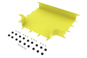 CommScope FGS-MHRT-M | FiberGuide Horizontal T, 4x18in, Yellow