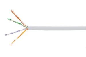 CommScope 874027384/30 | ETL Verified Category 5e U/UTP Cable, plenum, white jacket, 4 pair count, 3000 ft (914 m) length, reel