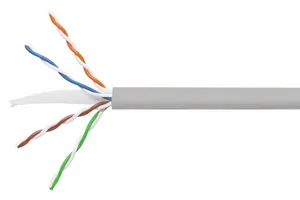 CommScope 884070314/10 | CS34ZB Category 6 U/UTP Cable, low smoke zero halogen, grey jacket, 4 pair count, 305 m length CommPak box