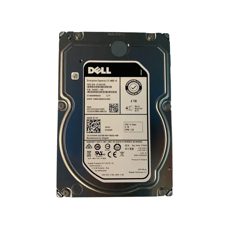Dell YXG4K 4TB SAS Hard Drive