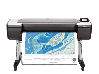 HP DesignJet T1700dr 44-in PostScript Printer (1VD88A) — HP product image