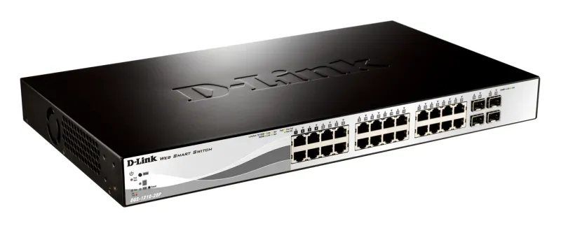 D-Link 28-Ports PoE with 4 Gigabit SFP ports Gigabit Sma.. DGS-1210-28P product image