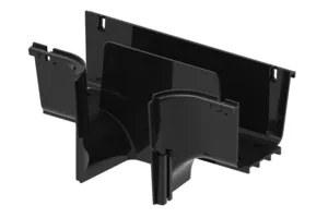 CommScope FGSB-MDSP-A | FiberGuide Downspout, 4x4in, Black