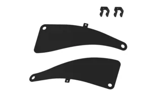 CommScope FGS-CD4E-A | FiberGuide Metal Cover for 45° Down Elbow, 4x4in, Black