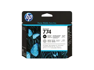HP 774 Photo Black/Light Gray DesignJet Printhead (P2W00A) — HP product image