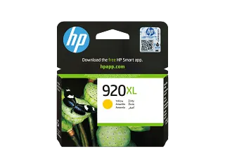 HP 920XL High Yield Yellow Original Ink Cartridge (CD974AE) — HP product image