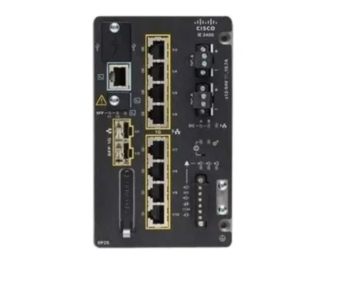 Cisco IE-3400-8P2S-E 8-Port Ethernet Switch