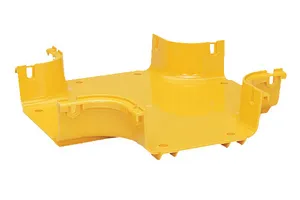 CommScope FGS-MHXP-G | FiberGuide Horizontal Cross, 2x6in, Yellow