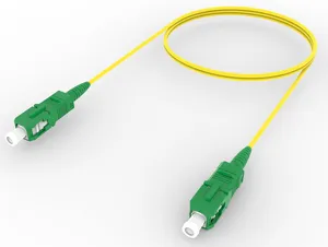 CommScope FPCA-EEYP | Fiber Optic Patch Cord, singlemode, 1.2 mm OFNP jacket, SC/APC-SC/APC, yellow