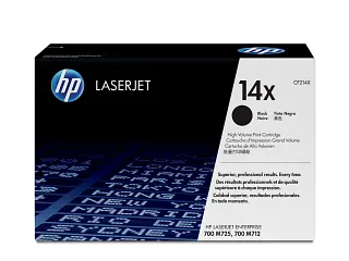 HP 14X High Yield Black Original LaserJet Toner Cartridge (CF214X) — HP product image