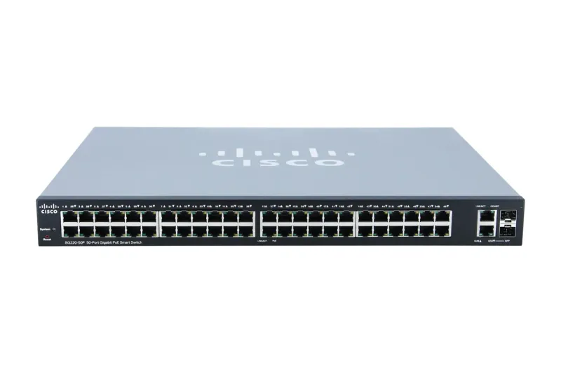 Cisco SG220-50P-K9-EU-RF 48-Port Ethernet Switch