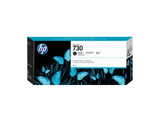 HP 730 300-ml Matte Black DesignJet Ink Cartridge (P2V71A) — HP product image