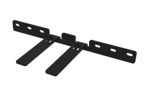 CommScope FGS-ACC507 | FiberGuide to HENDRY Transition Adapter, 4x4in, Black