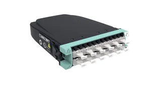 CommScope 760242971 | InstaPATCH 360 LazrSPEED Standard Module, 24 LC fibers (12 duplex ports), Aqua, iPatch Ready