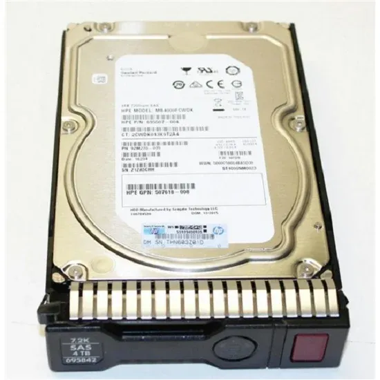 HPE 695510-B21 4TB SAS Hard Drive