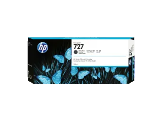 HP 727 300-ml Matte Black DesignJet Ink Cartridge (C1Q12A) — HP product image