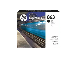 HP 863 500-ml Black PageWide XL Ink Cartridge (F9K41A) — HP product image