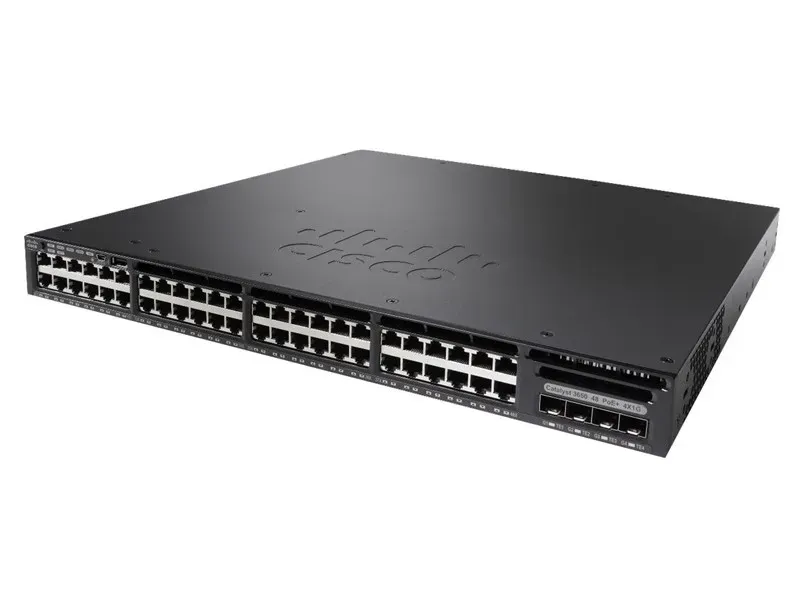 Cisco WS-C3650-48FS-L 48-Port Ethernet Switch