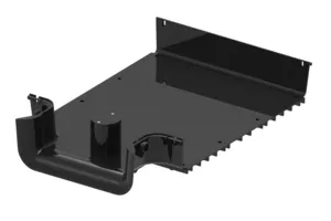 CommScope FGSB-ISLAND-H/F | FiberGuide Island T with 4x12in Exit, 4x24in, Black