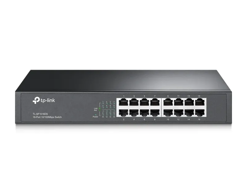 TP-Link 16-Port 10/100Mbps Desktop/Rackmount Switch product image