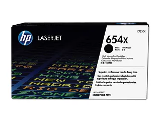 HP 654X High Yield Black Original LaserJet Toner Cartridge (CF330X) — HP product image