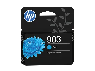HP 903 Cyan Original Ink Cartridge (T6L87AE) — HP product image