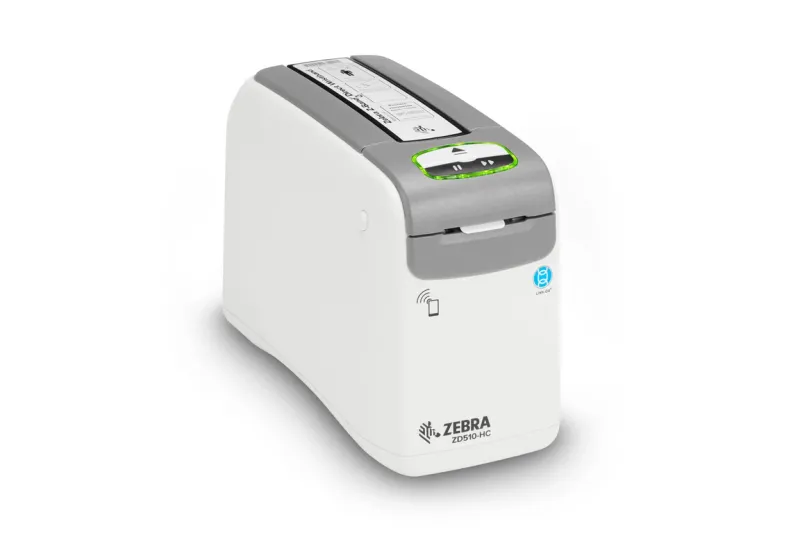 Zebra Technologies ZD510-HC Wristband Cartridge Printer product image