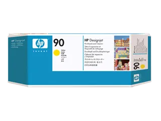HP 90 Yellow Printhead and Printhead Cleaner (C5057A) — HP product image