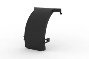 CommScope FGSB-MCDS-EX-AB | FiberGuide Snap-On Cover for Extended Downspout, 4x6in to 4x4in, Black