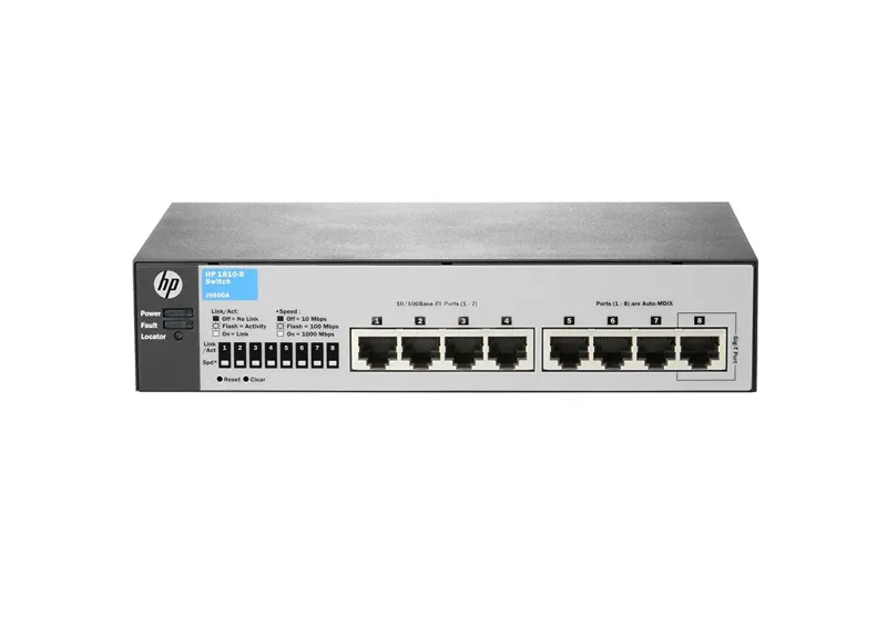HPE J9800AS 8-Port Ethernet Switch