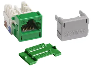 CommScope 700206709 | GigaSPEED XL M-Series Modular Jack, RJ45, Cat6 Unshielded, Green