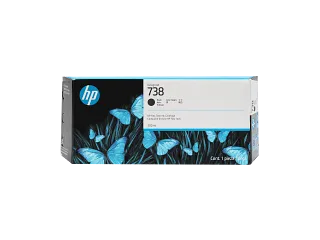 HP 738 300-ml Black DesignJet Ink Cartridge (498N8A) — HP product image