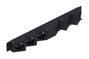 CommScope 760207944 | High density 1U Fiber Shelf Rear Extension, 6 Cable Entries