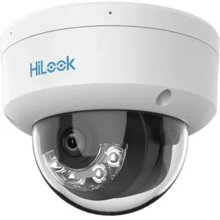 HiLook IPC-D129HA-LU 2 MP ColorVu with Smart Hybrid Light Fixed Dome Network Camera