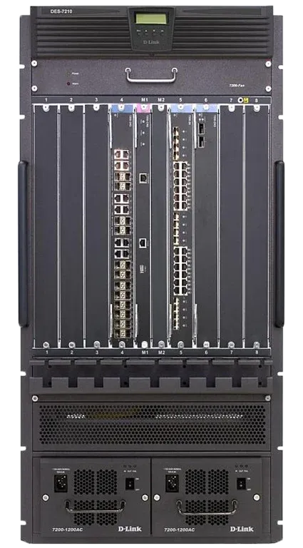 D-Link 10 Slot Chassis Switch DES-7210-Base product image