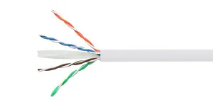 CommScope 1427071-2 | Copper Cable, category 6, 4 pair, UTP, CM rated, 24 AWG, 305 m reel in box, white